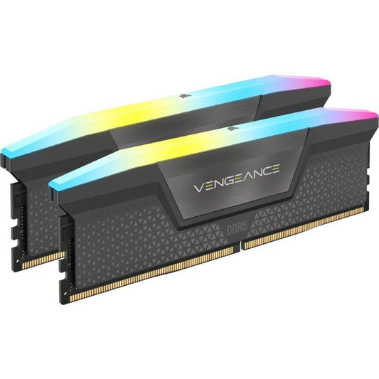 Memória RAM Corsair Vengeance RGB 2 x 32GB/ DDR5/ 5200MH/ 1.25V/ CL40/ AMD Expo/ DIMM