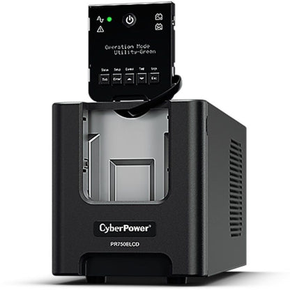 UPS Linha Interactiva Cyberpower PR750ELCD/ 750VA-675W/ 6 Saídas/ Formato Torre