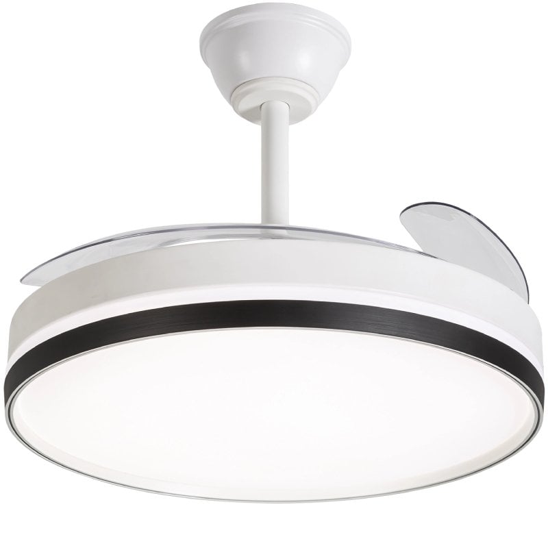 Ventilador de Techo Daewoo con aspas retráctiles DW5009/ 30W/ 3 Aspas/ 6 Velocidades