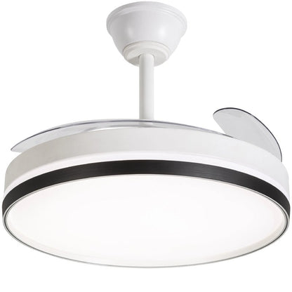 Ventilador de Techo Daewoo con aspas retráctiles DW5009/ 30W/ 3 Aspas/ 6 Velocidades