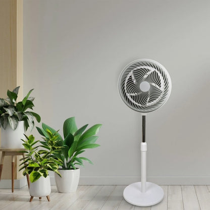 Ventoinha de Pé Daewoo DW9002/ 90W/ 5 Pás 30cm/ 3 Velocidades