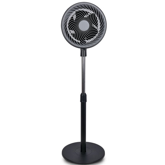 Ventilador de Pie Daewoo DW9003/ 80W/ 5 Aspas 25cm/ 3 Velocidades