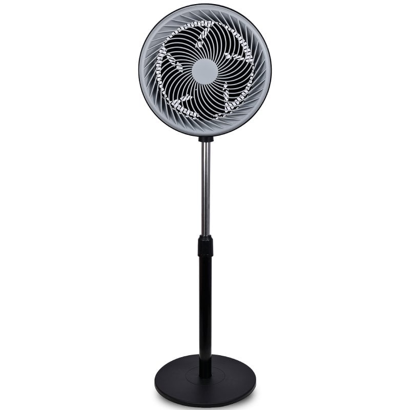Ventoinha de Pé Daewoo DW9004 / 90W / 5 Pás 30cm / 3 Velocidades