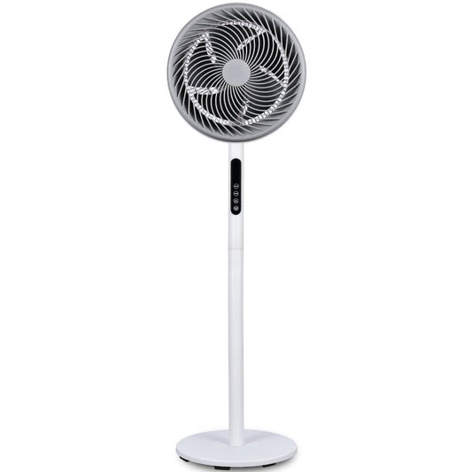 Ventilador de Pie Daewoo DW9008/ 90W/ 5 Aspas 25cm/ 3 Velocidades