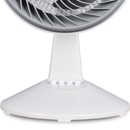 Ventilador de Sobremesa Daewoo DW9009/ 80W/ 5 Aspas 25cm/ 3 Velocidades