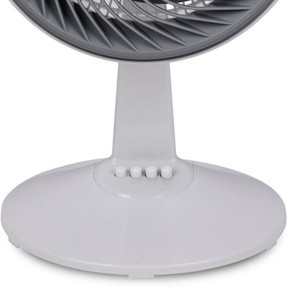 Ventilador de Sobremesa Daewoo DW9010/ 90W/ 5 Aspas 30cm/ 3 Velocidades