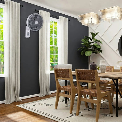 Ventilador de Parede Daewoo DW9011/ 80W/ 5 Pás 25cm/ 3 Velocidades
