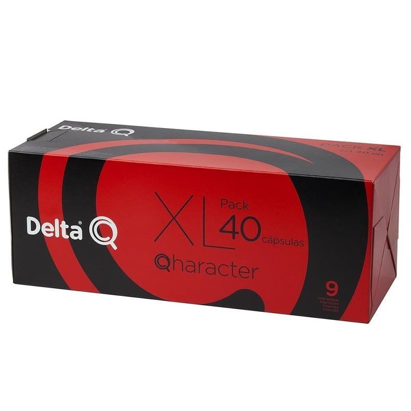 Cápsula Delta Qharacter para máquinas Delta / Caixa de 40