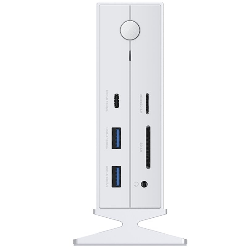 Docking Thunderbolt 4 D-Link DUF-E01/E/ 5xUSB/ 2xUSB Tipo-C/ 2xThunderblot/ 1xDisplayPort/ 1xHDMI 4K/ 1xRJ45/ 1xJack 3.5/ 1xLector de Tarjetas/ Blanco