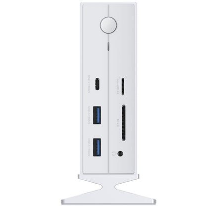 Docking Thunderbolt 4 D-Link DUF-E01/E/ 5xUSB/ 2xUSB Tipo-C/ 2xThunderblot/ 1xDisplayPort/ 1xHDMI 4K/ 1xRJ45/ 1xJack 3.5/ 1xLector de Tarjetas/ Blanco