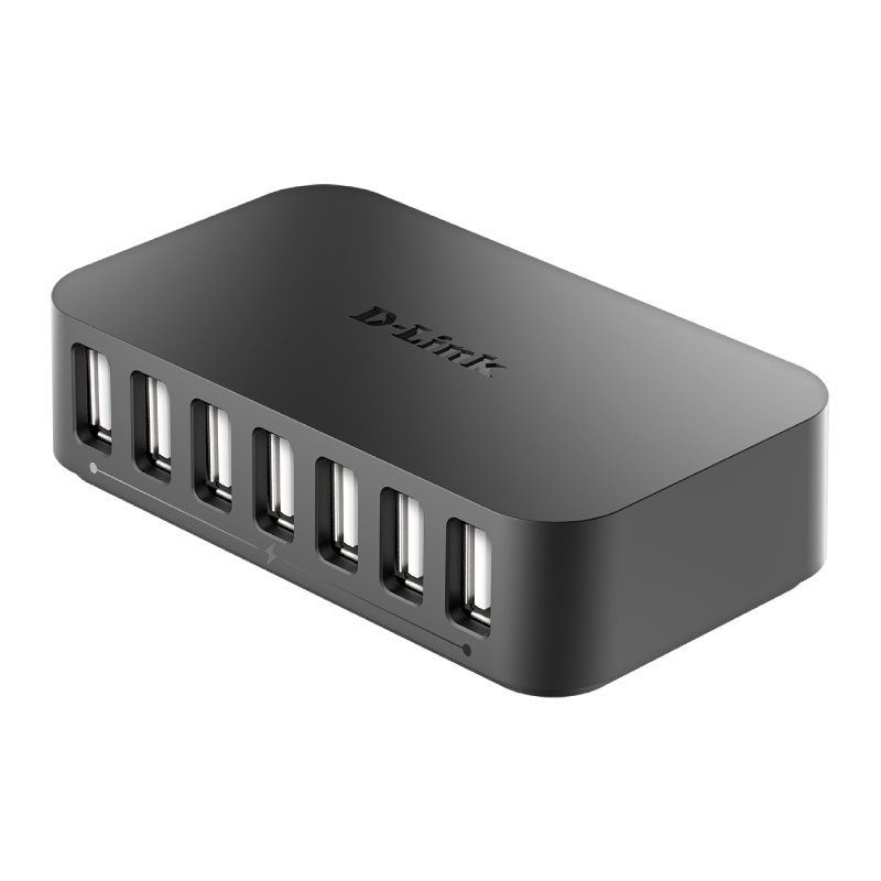 Hub USB 2.0 com Alimentação Externa D-Link DUB-H7/ 7xUSB