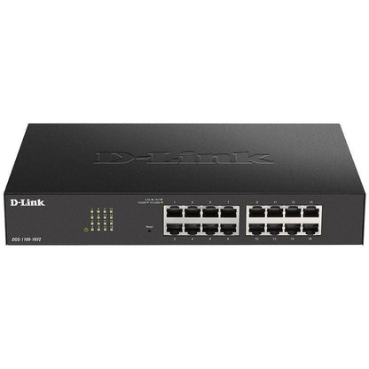 Switch Gerenciável D-Link DGS-1100-16V2 16 Portas/ RJ-45 Gigabit 10/100/1000