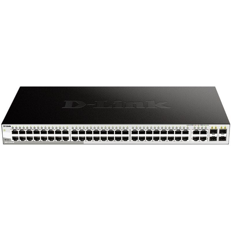Switch Gerenciado D-Link DGS-1210-48 48 Portas/ RJ-45 10/100/1000/ SFP