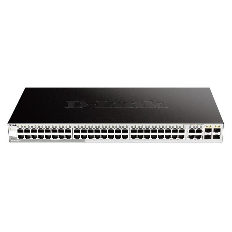 Switch Gerenciado D-Link DGS-1210-48 48 Portas/ RJ-45 10/100/1000/ SFP