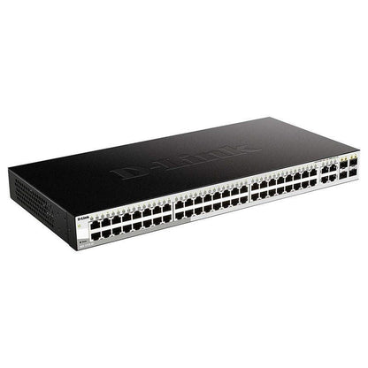 Switch Gerível D-Link DGS-1210-52MP 52 Portas/ RJ-45 10/100/1000 PoE/ SFP