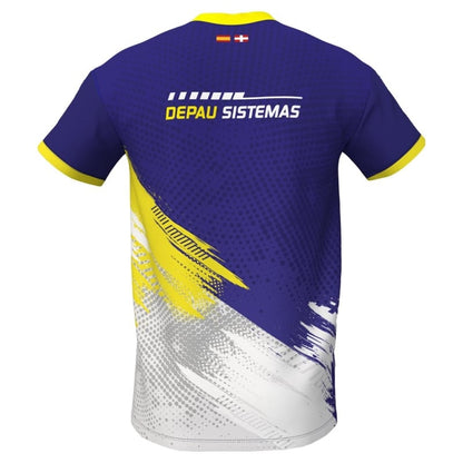 Camiseta Depau Team de tejido tecnico - Talla XL