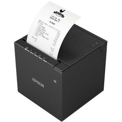 Impresora de Tickets Epson TM-m30III (112)/ Térmica/ Ancho papel 80mm/ USB-Ethernet/ Negra