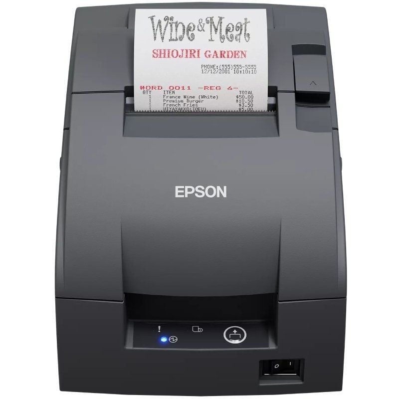 Impressora de Talões Epson TM-U220IIB/ Largura papel 76mm/ USB/ Preta