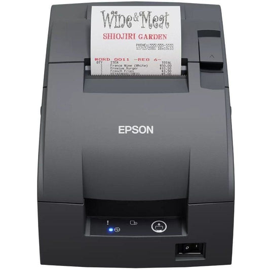 Impressora de Talões Epson TM-U220IIB/ Largura papel 76mm/ USB/ Preta