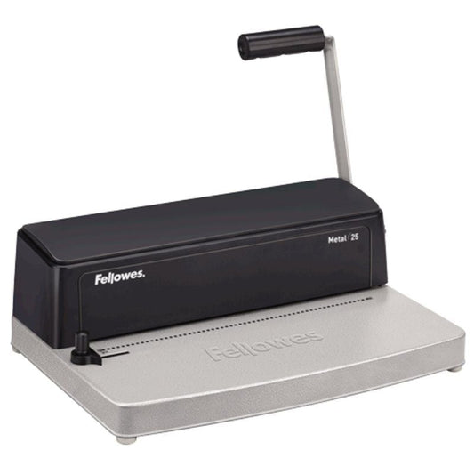 Encadernadora Fellowes Metal 25/ Grafite