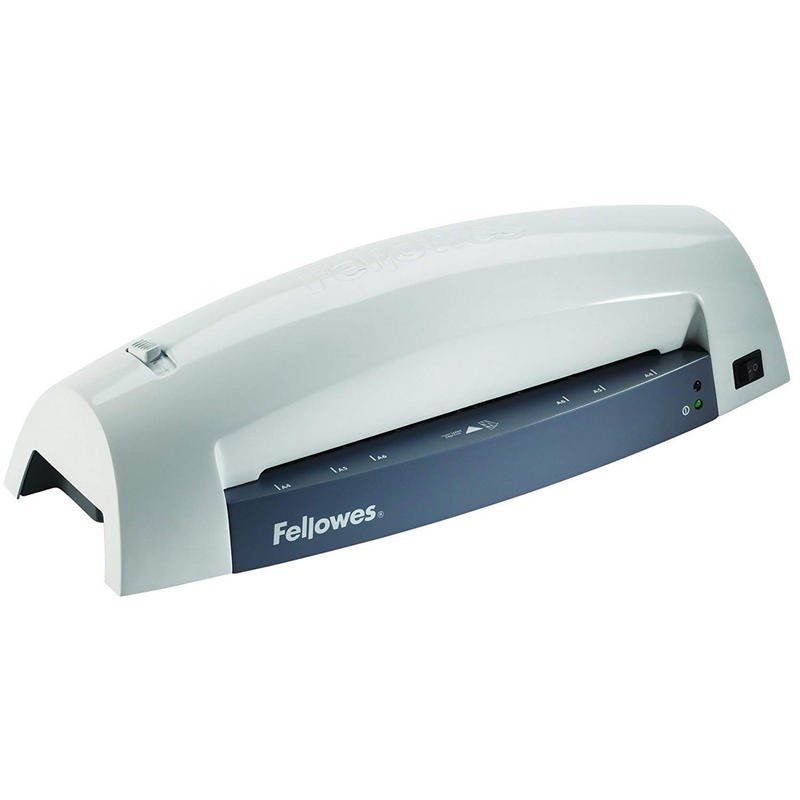 Plastificadora Fellowes Lunar A3 5716701/ até A3 e 80-125 Mícrons/ Branca e Preta