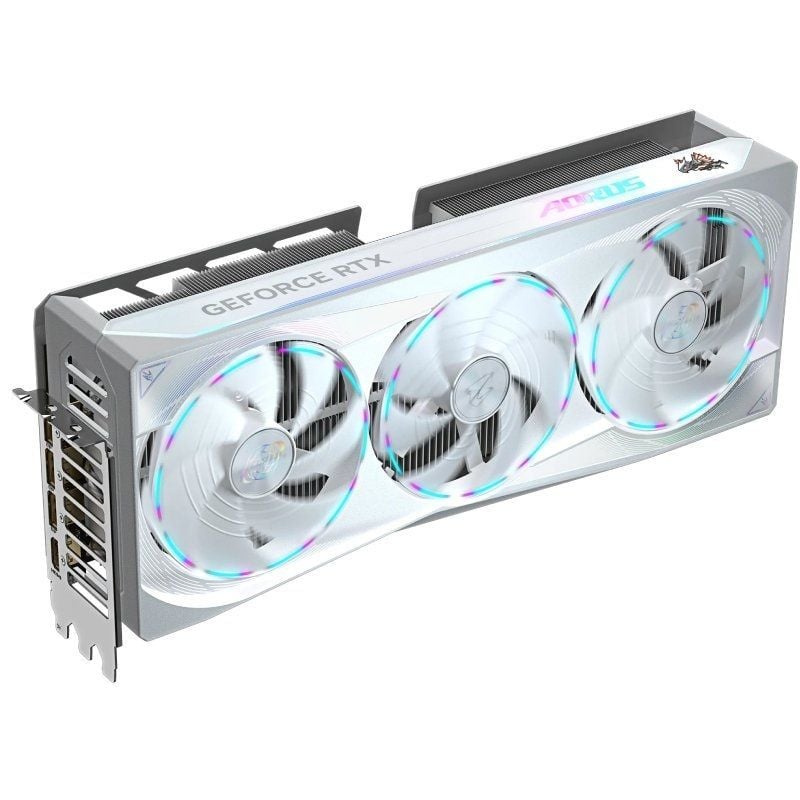 Placa Gráfica Gigabyte AORUS GeForce RTX 5080 MASTER ICE/ 16GB GDDR7