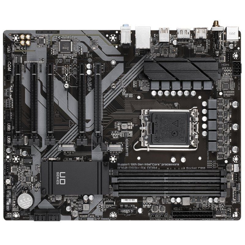 Placa Base Gigabyte B760 DS3H AX DDR4 Socket 1700/ DDR4/ PCIe 4.0