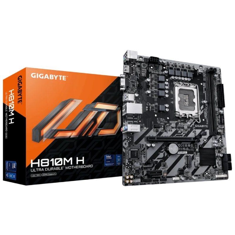 Motherboard Gigabyte H810M H Socket 1851/ DDR5/ PCIe 4.0/ Micro ATX