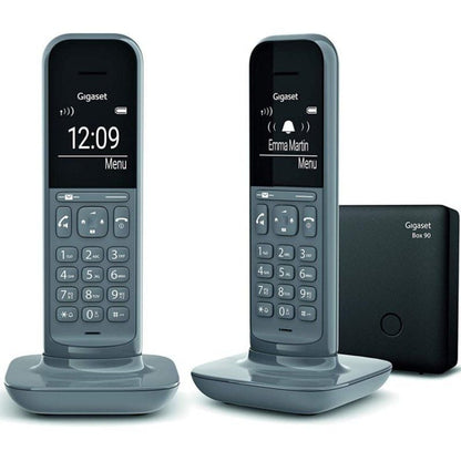 Telefone Sem Fio Gigaset CL390/ Pack DUO/ Cinzento