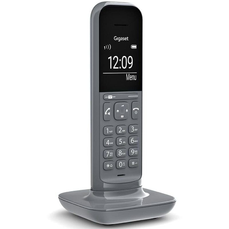 Telefone Sem Fio Gigaset CL390/ Pack DUO/ Cinzento