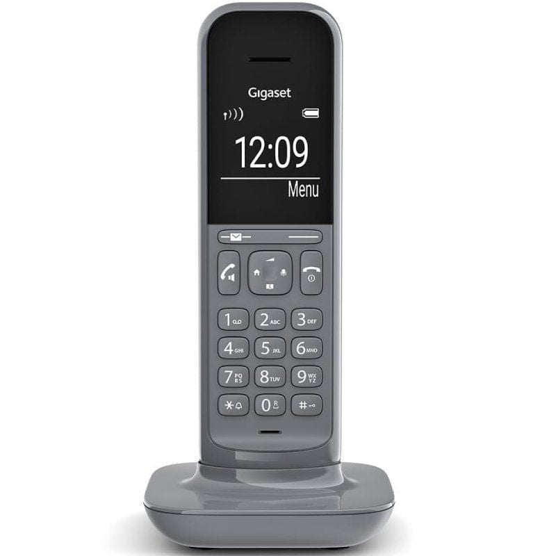 Telefone Sem Fio Gigaset CL390/ Pack DUO/ Cinzento