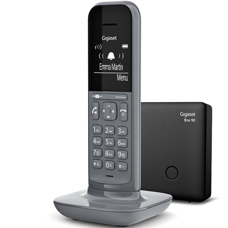 Telefone Sem Fio Gigaset CL390/ Pack DUO/ Cinzento