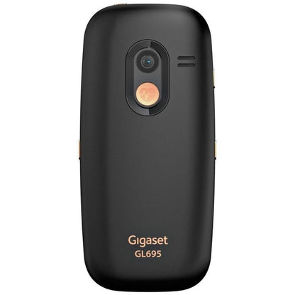 Teléfono Móvil Gigaset GL695 para Personas Mayores/ 4G/ Negro