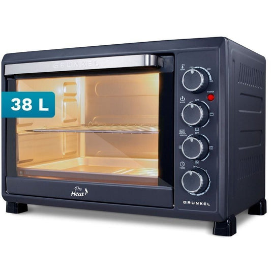 Forno de Bancada Grunkel HR-38PRO/ 2000W/ Capacidade 38L/ Preto