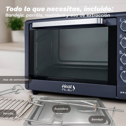Forno de Bancada Grunkel HR-48PROMAX/ 2200W/ Capacidade 48L/ Preto