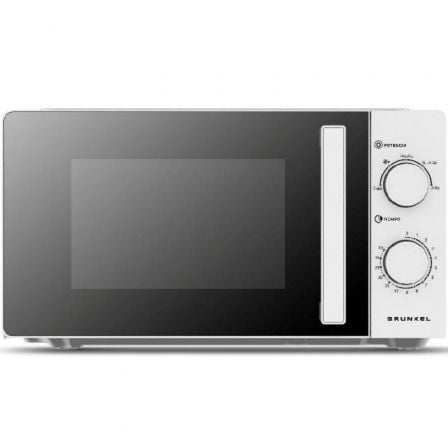 Microondas Grunkel MW-20EASY/ 700W/ Capacidad 20L/ Blanco