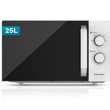 Micro-ondas Grunkel MW-25EASY/ 850W/ Capacidade 25L/ Branco