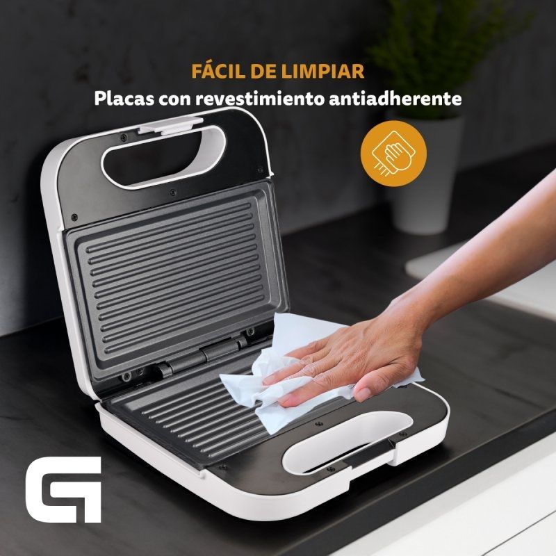 Sandwicheira Grunkel SAN-GRILL NG/ 750W/ Placas Grill