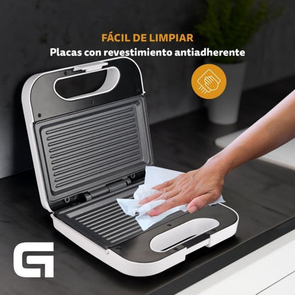 Sandwicheira Grunkel SAN-GRILL NG/ 750W/ Placas Grill