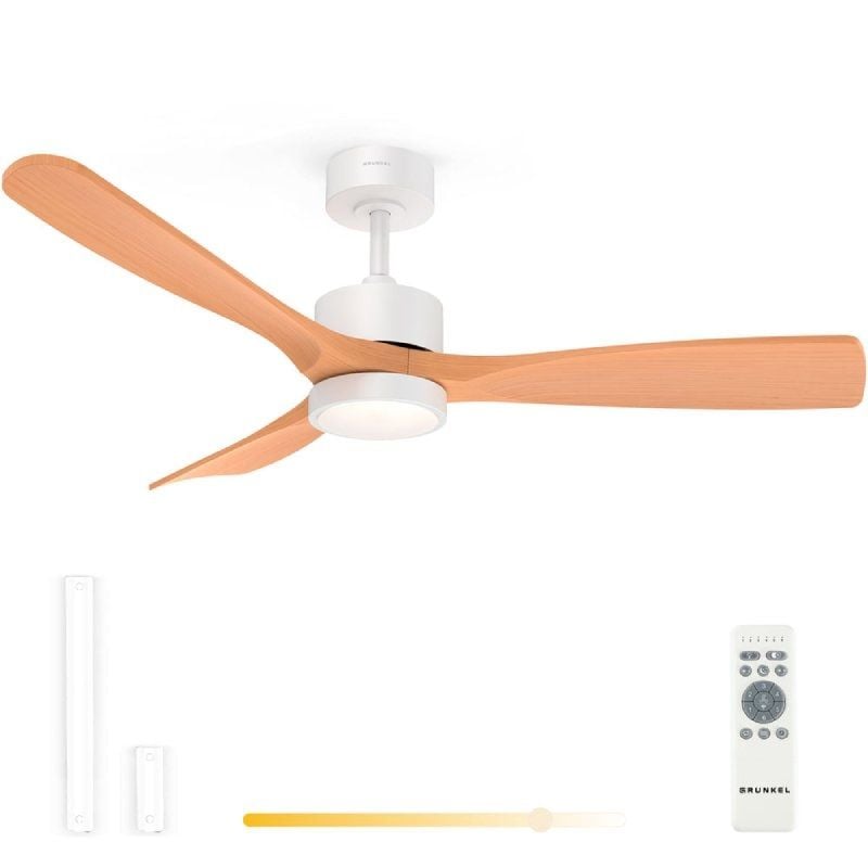 Ventoinha de Teto Grunkel SKYSTYLE52/ 35W/ 3 Pás 132cm/ 6 Velocidades