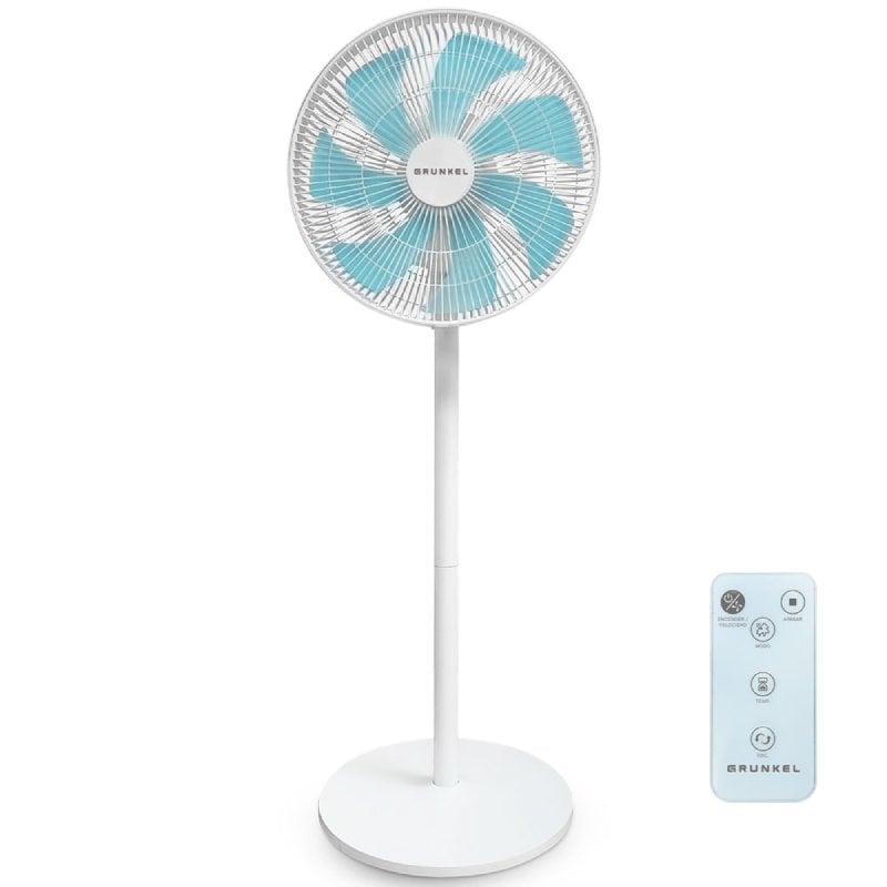 Ventilador de Pé Grunkel FS-14PR/ 30W/ 7 Pás 35cm/ 12 Velocidades