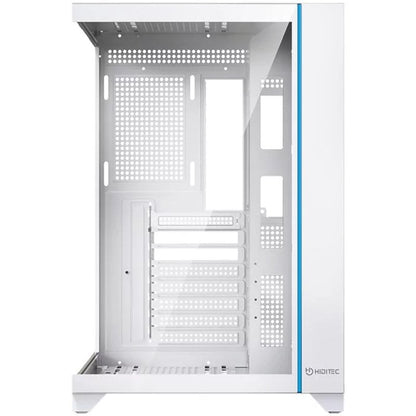Caja Gaming Semitorre Hiditec H3 Pro// Blanca
