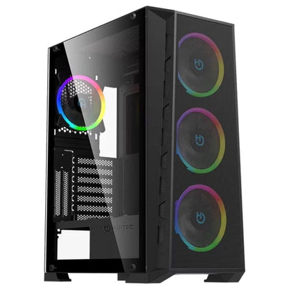 Caixa Gaming Semitorre Hiditec MH12 METAL MESH