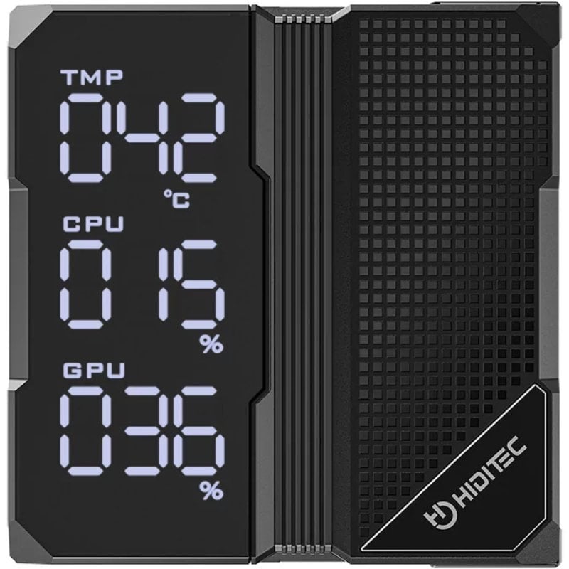 Ventilador con Disipador Hiditec DC40 Pro/ 12cm