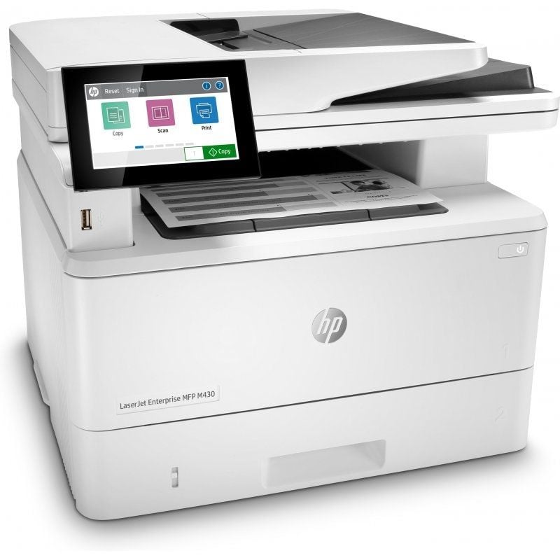 Multifunción Láser Monocromo HP Laserjet Enterprise MFP M430F Fax/ Dúplex/ Blanca