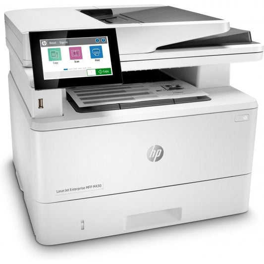 Multifunções Laser Monocromático HP LaserJet Enterprise MFP M430F Fax/ Duplex/ Branco