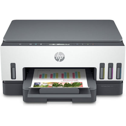 Multifunções Recarregável HP Smart Tank 7005/ Wi-Fi/ Duplex/ Branco