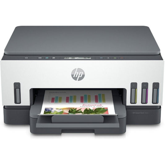 Multifunções Recarregável HP Smart Tank 7005/ Wi-Fi/ Duplex/ Branco
