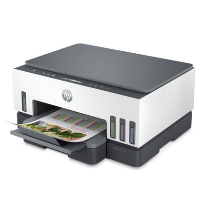 Multifunções Recarregável HP Smart Tank 7005/ Wi-Fi/ Duplex/ Branco