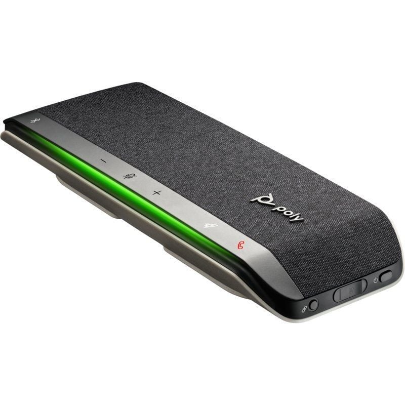Altifalante Portátil para Conferências Poly Sync 40 para Microsoft Teams/ USB-Bluetooth/ Preto